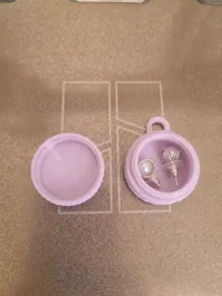 Mini case keychain 0.16mm layer, 2 walls, 15% infill