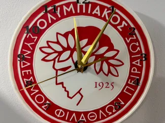 Olympiacos Wall Clock