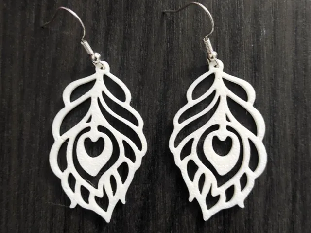 Mystic Feather - Earrings
