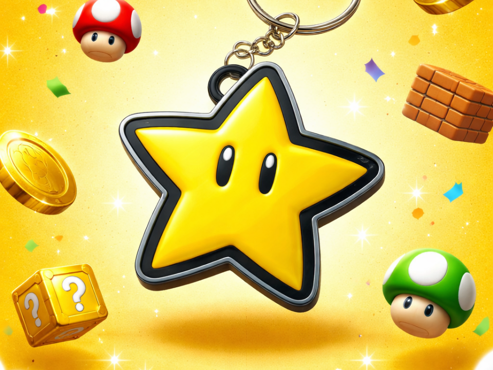 Super Star keychain