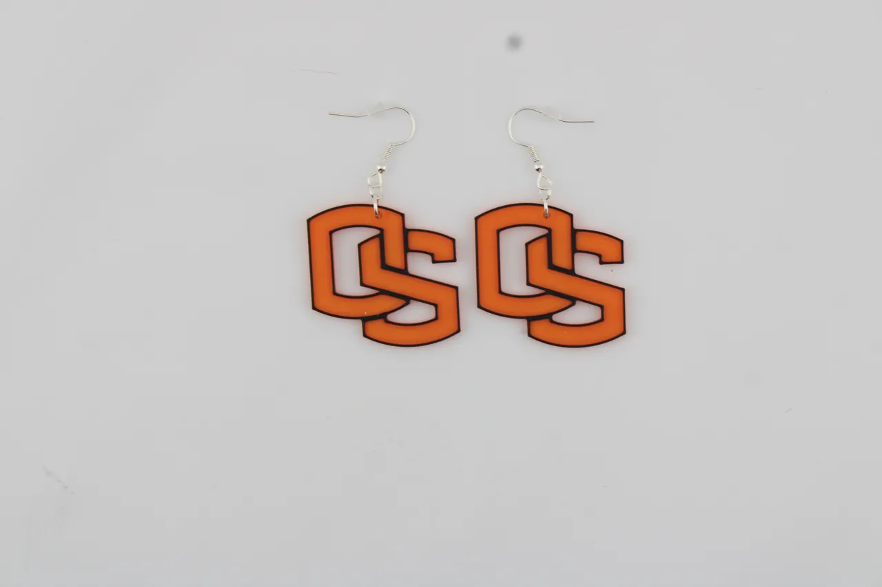 Oregon State Beavers Earrings view 3