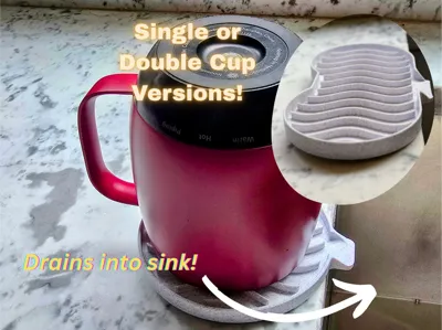 Single and Double Cup & Glass Drainer