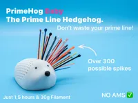 PrimeHog Baby / No AMS / 0.2mm layer, 2 walls, 15% infill