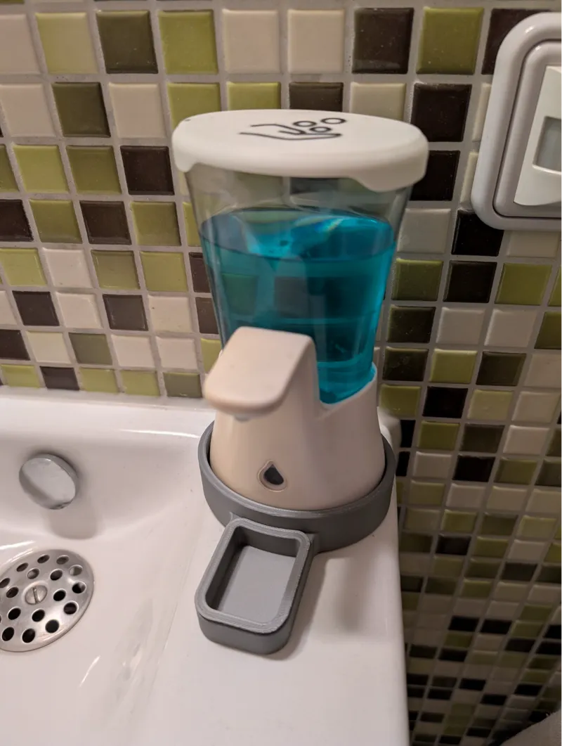 Sagrotan / Dettol dispenser wall mount glue on