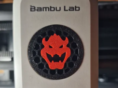 Bowser Fan Cover for P1 / X1 / A1 / A1 Mini