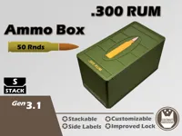 Gen 3.1 - 300 RUM - 50 Rnds