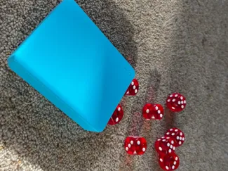16mm dice box x20