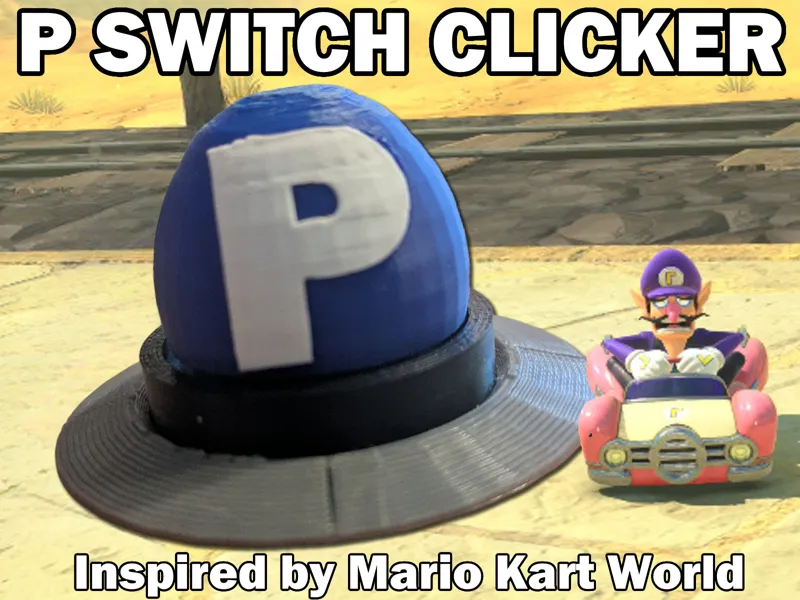 Mario Kart World P Switch Clicker
