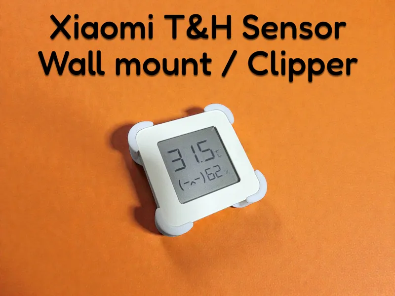 Xiaomi Temp & Humid Sensor Wall Mount/Clip On