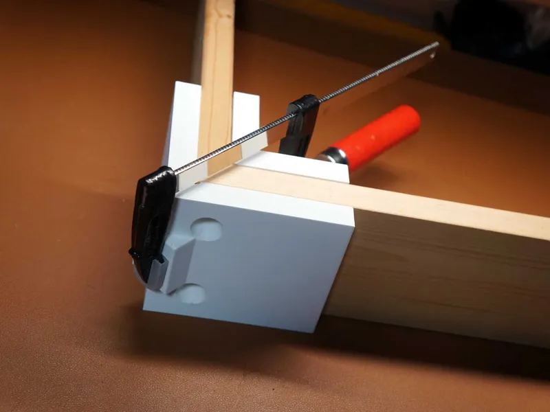 1x4材用直角クランプ治具