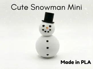 Cute Snowman Mini 