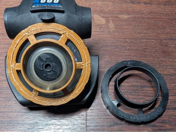 Scubapro X650 diaphragm retaining ring
