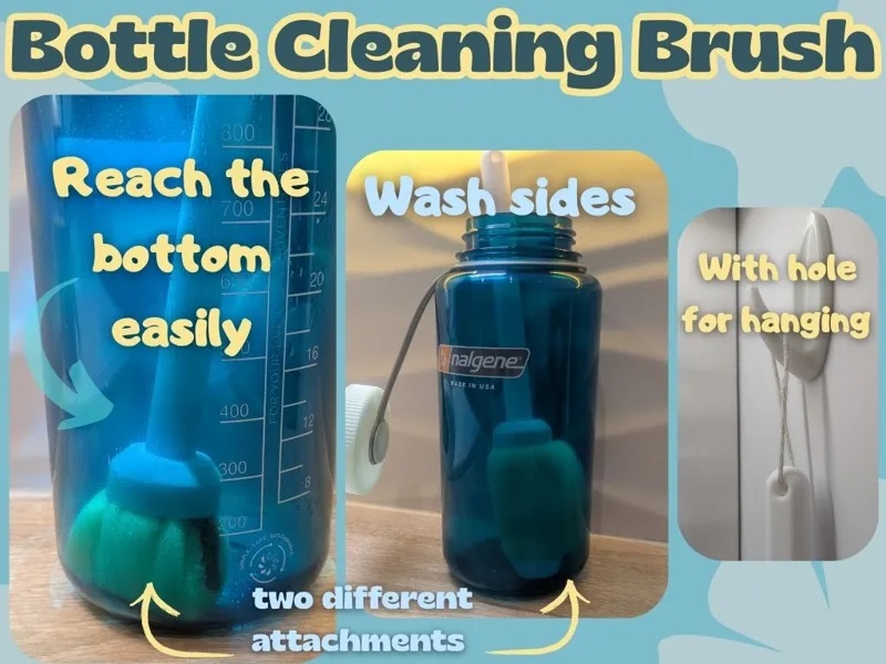 Bottle Cleaning Brush Washing Botlle Scrubber