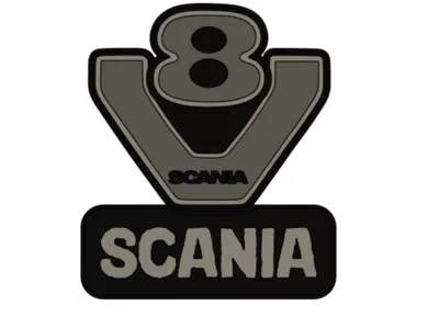 Scania V8 lightbox