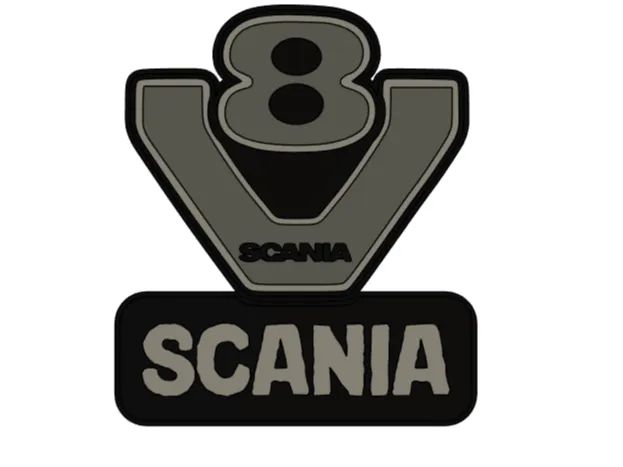 Scania V8 lightbox
