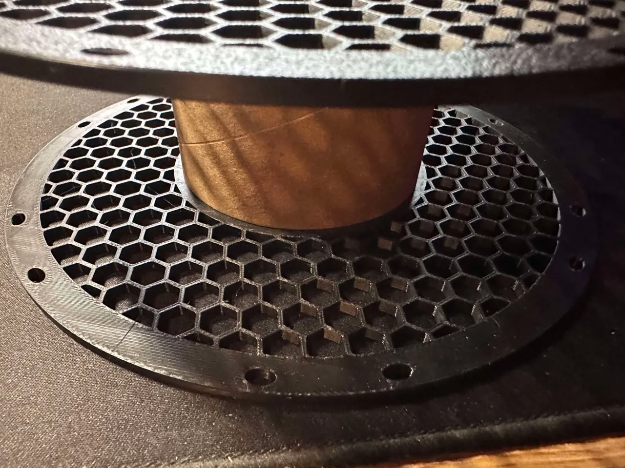 *V4* Bambu Spool - HoneyComb Edition view 3