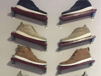 Floating Shoe Shelves