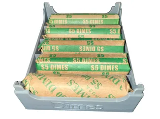 Stackable Dime Roll Holder