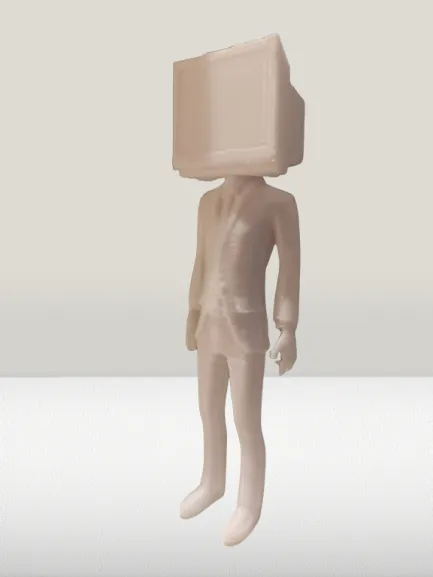 TV Man Basic by SimiMaker MakerWorld: Download Free 3D Models