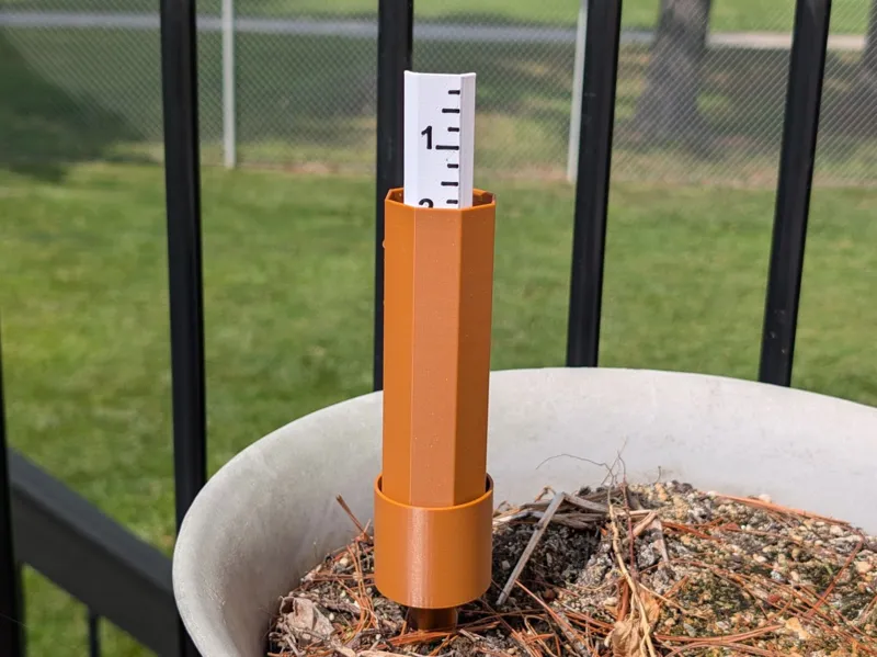 Flotation Rain Gauge (easy to read scale)