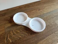 Soucoupe double pour pots de fleurs — photo 2