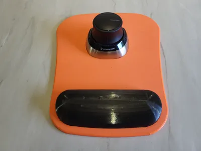 Space Mouse Pad with TPU Palm Rest