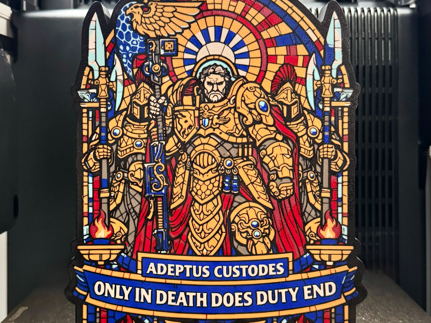 Adeptus Custodes 40k Lightbox; Space Marine Guard