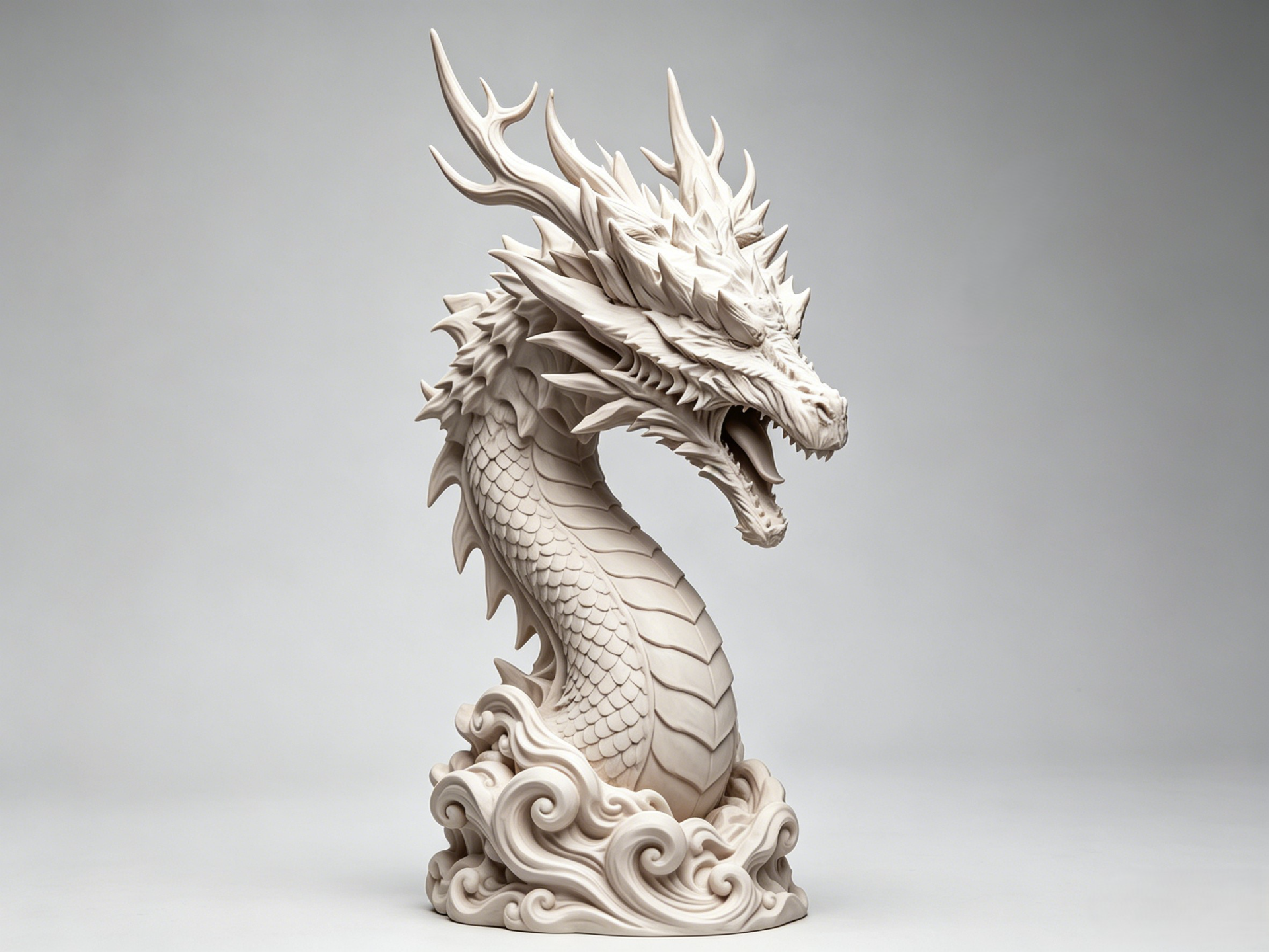 祥云龙首