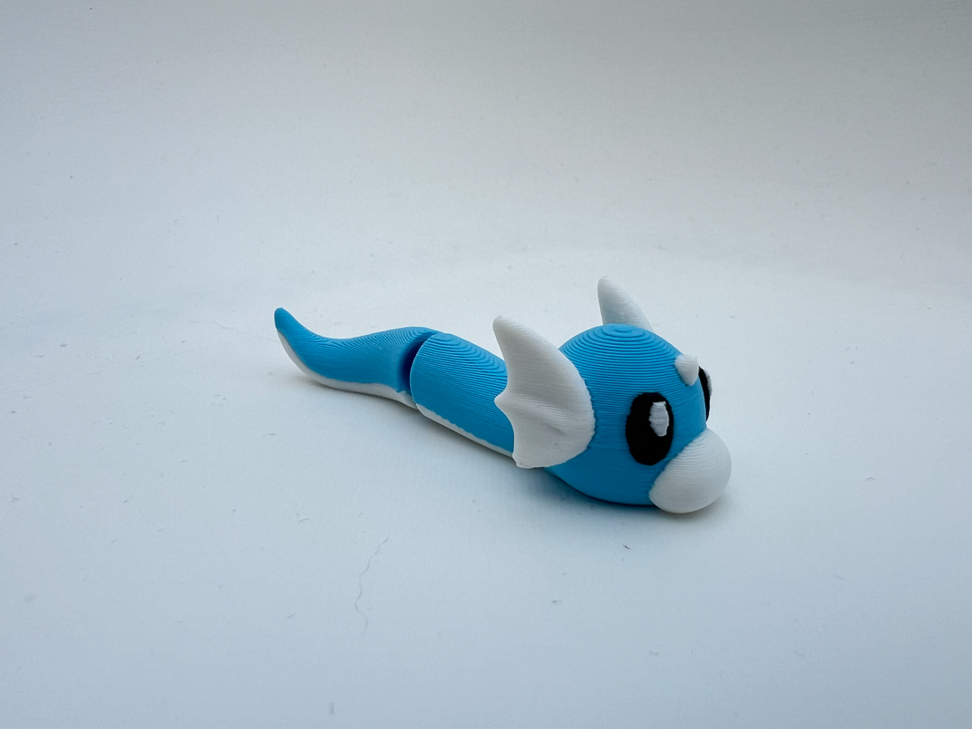 Articulated Dratini - Print-in-Place Flexi