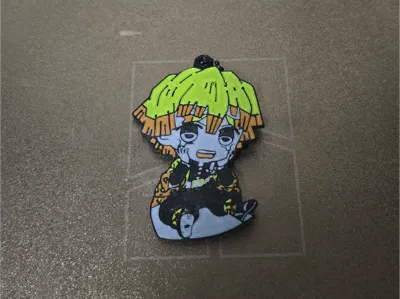 Zenitsu 1 keychain