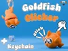 Goldfish Clicker Keychain_Single Color