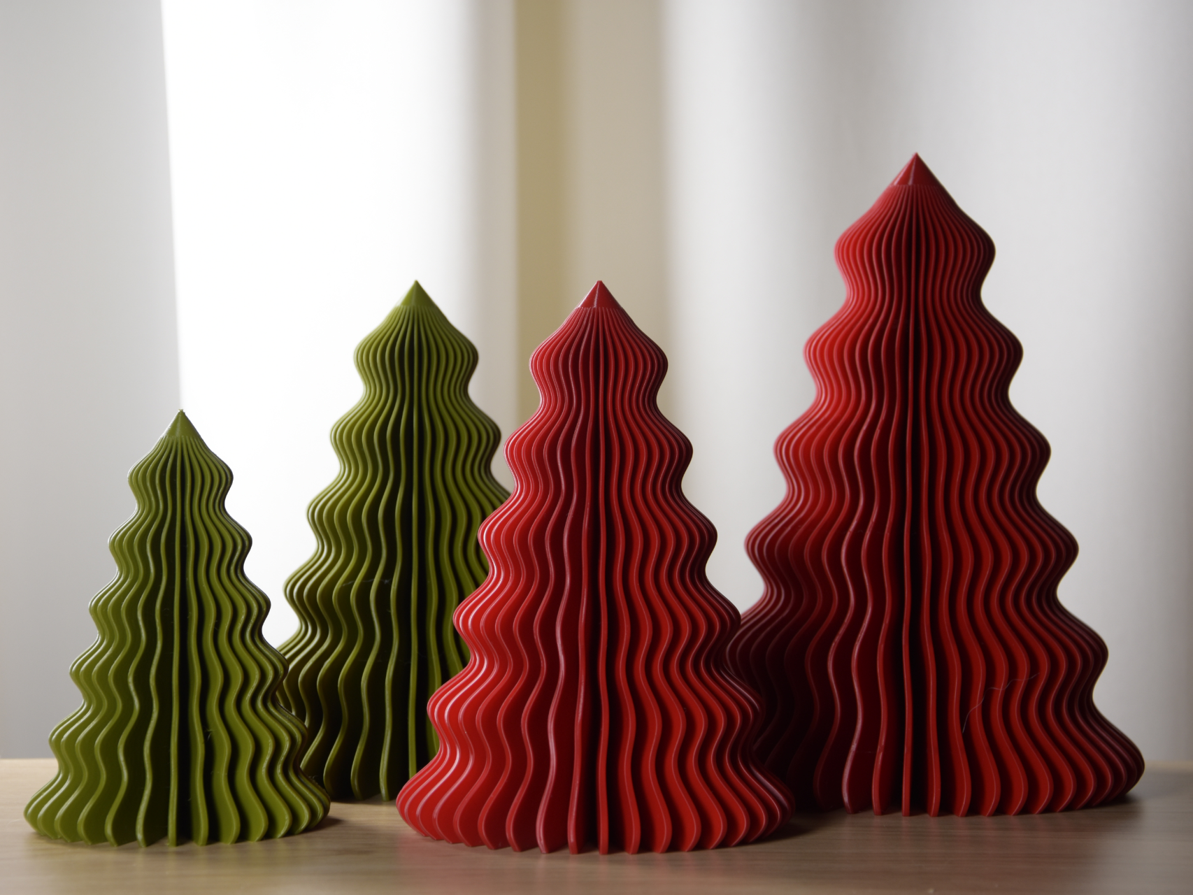 Wave Christmas Trees - 1