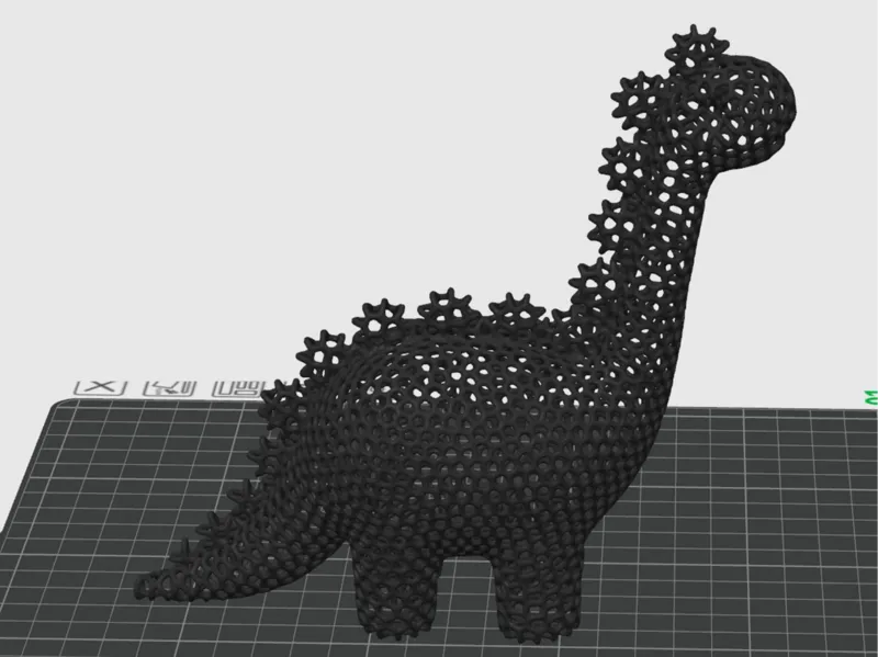 Simple dino gyroid