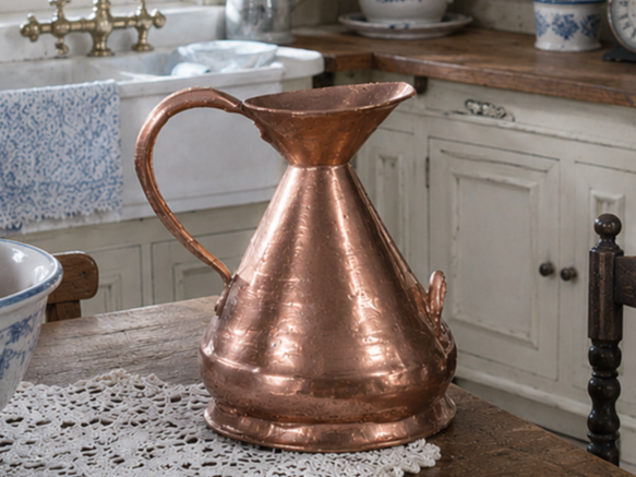 Miniature 1909 Copper Pitcher