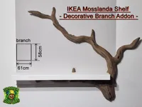 Branche décorative pour étagère IKEA Mosslanda — photo 1