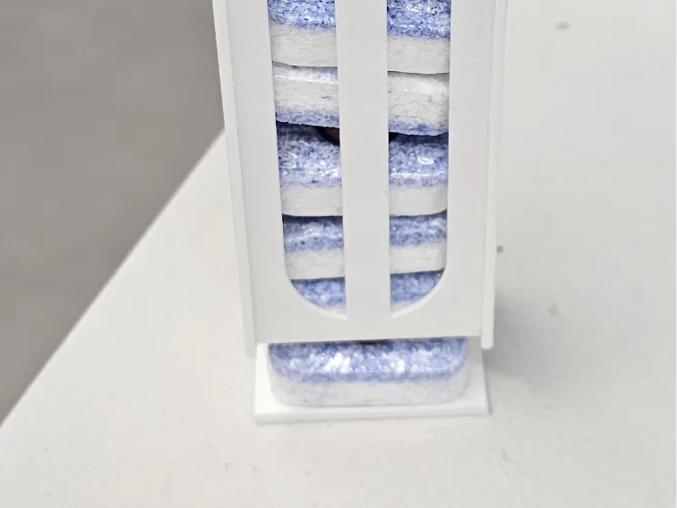 Dishwasher tablet holder for Finish
