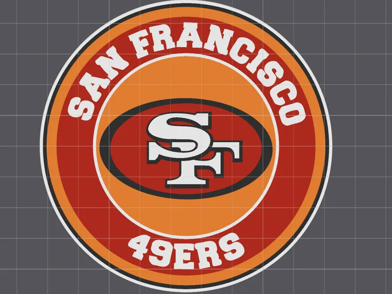 49er drink coasters