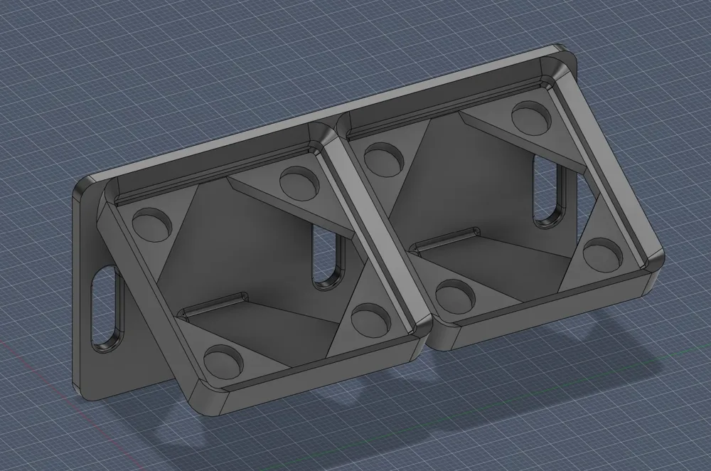 Angled SKADIS to Gridfinity Base - Free 3D Print Model - MakerWorld
