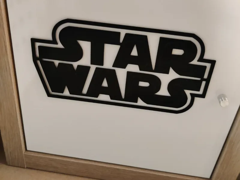 Star Wars Logo wall decoration 