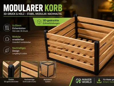 Wooden Basket DIY