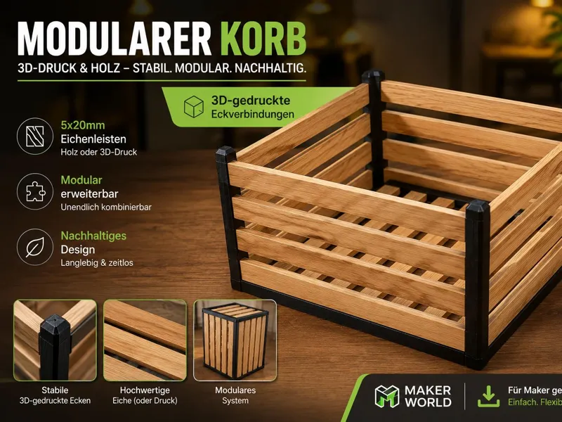 Holzkorb DIY