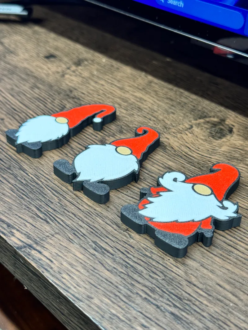 Christmas Gnome Magnet Pac