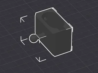 Paralux PX1 Mounting Part