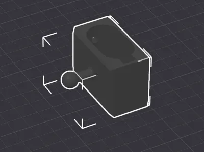 Paralux PX1 Mounting Part