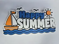Happy Summer Magnet