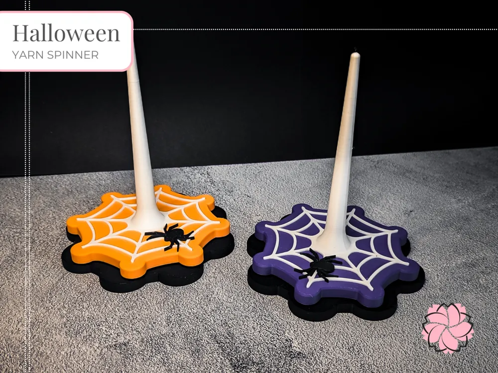 Halloween Yarn Spinner - Free 3D Print Model - MakerWorld