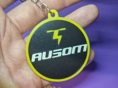 AUSOM NFC TAG KEYCHAIN