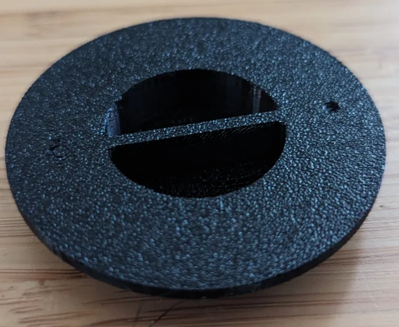 Manhole cover hole plug monoblock