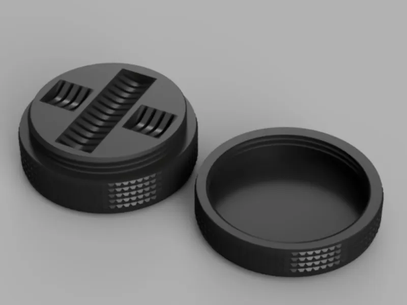 Screwable Micro SD Box
