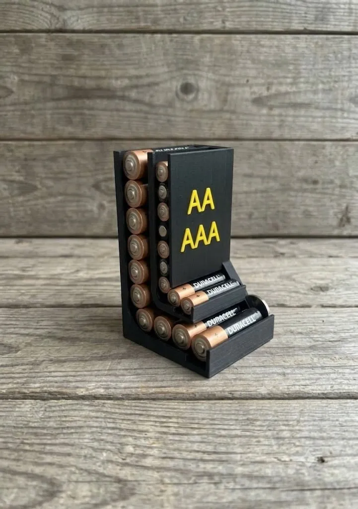 AA AAA Battery Holder | Dispenser Batterie AA AAA view 2